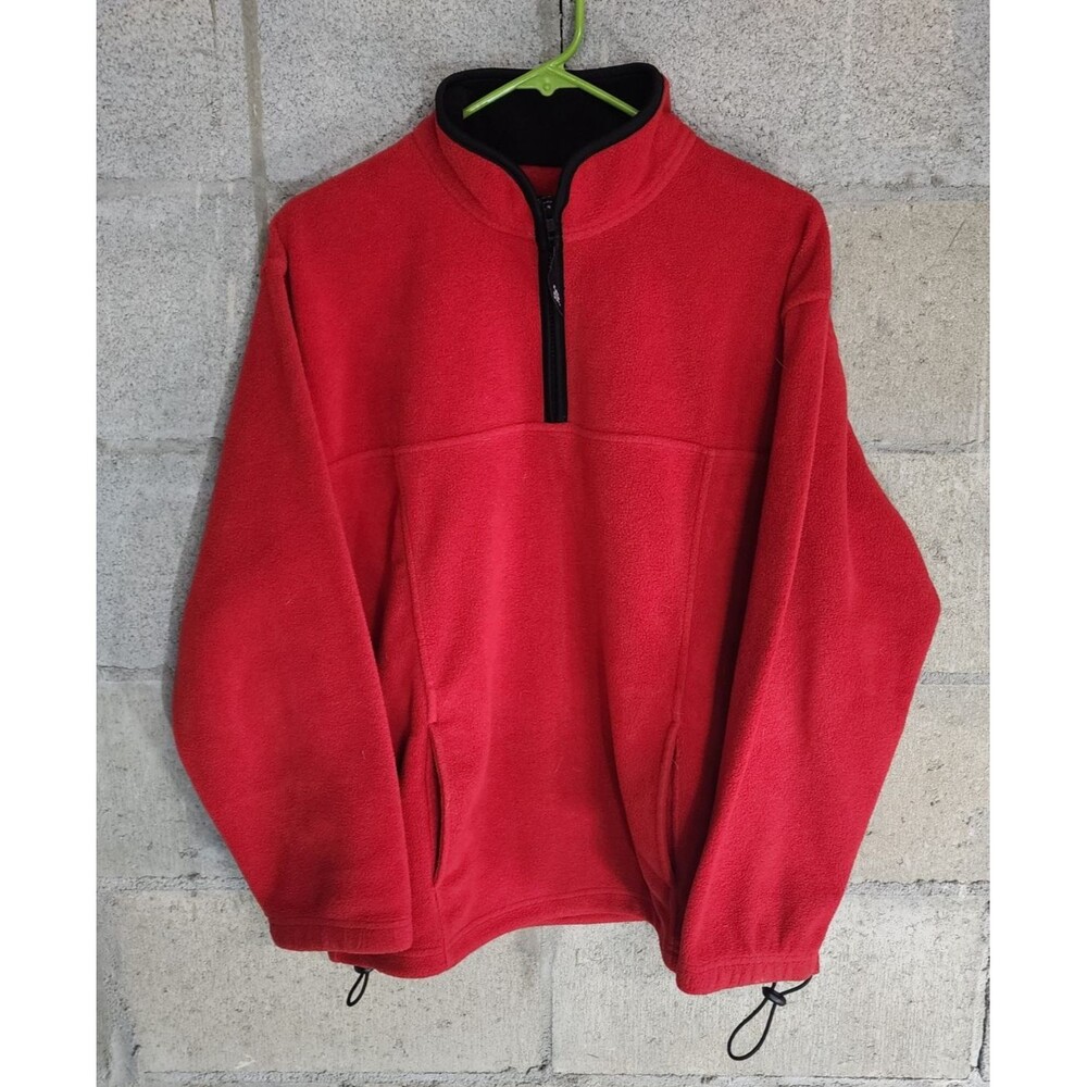 Alpine Tek by Palmetto's Vintage Pullover Fleece Women's Sweatshirt Red Size M